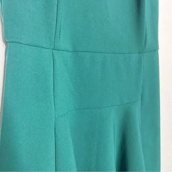 Madewell Green Anywhere Fit & Flare Dress Size 0 - Picture 4 of 7